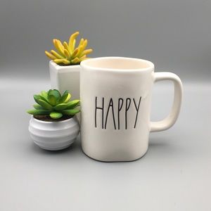 Rae Dunn "Happy" Coffee Mug. Pre 2018
